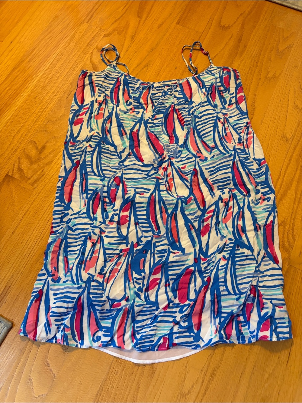 Lilly pulitzer Daphne dress resort white red right return size medium boats